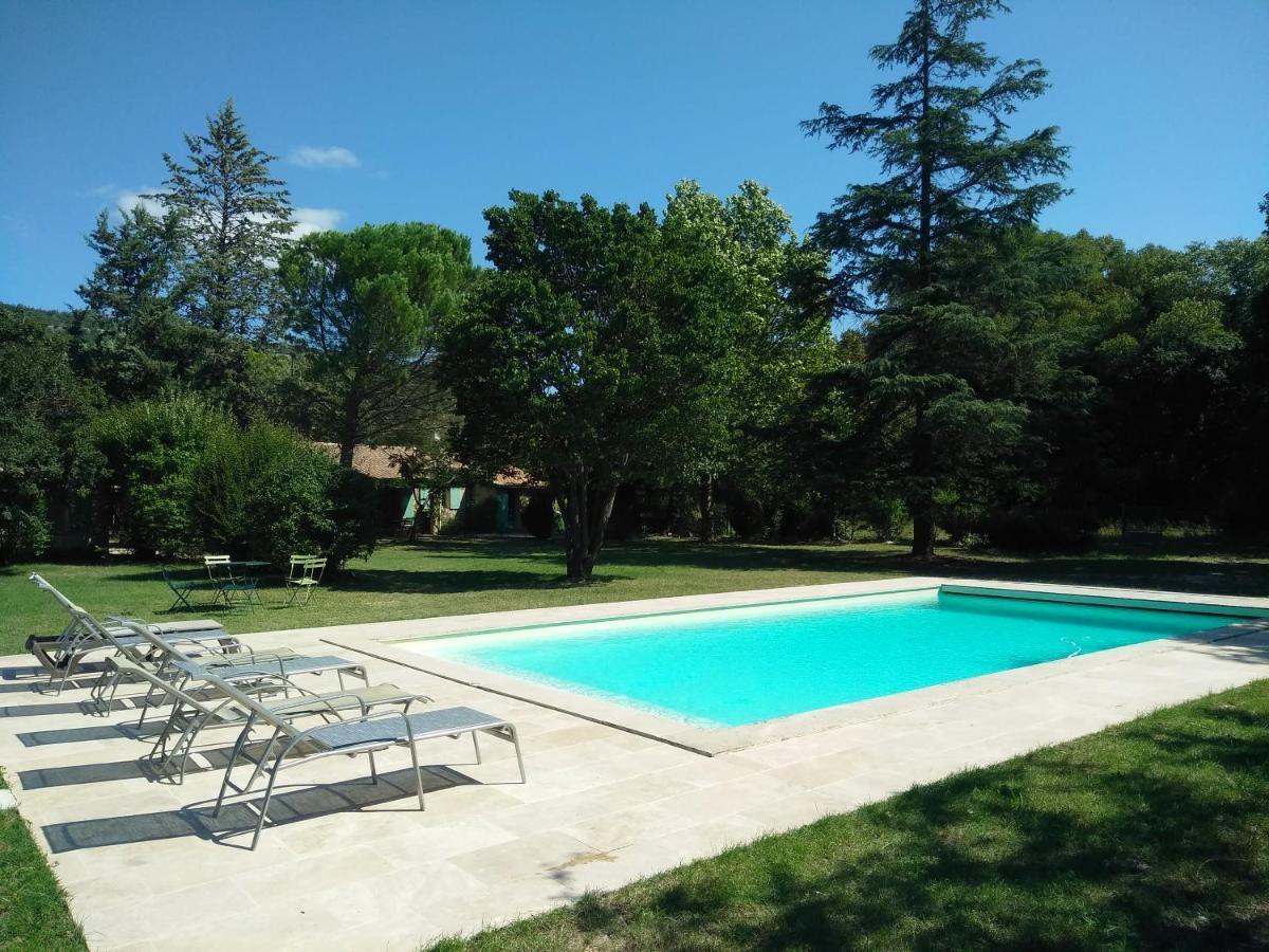 Villa Maison Piscine Au Pied Du Luberon Saint-Martin-de-Castillon Exterior foto